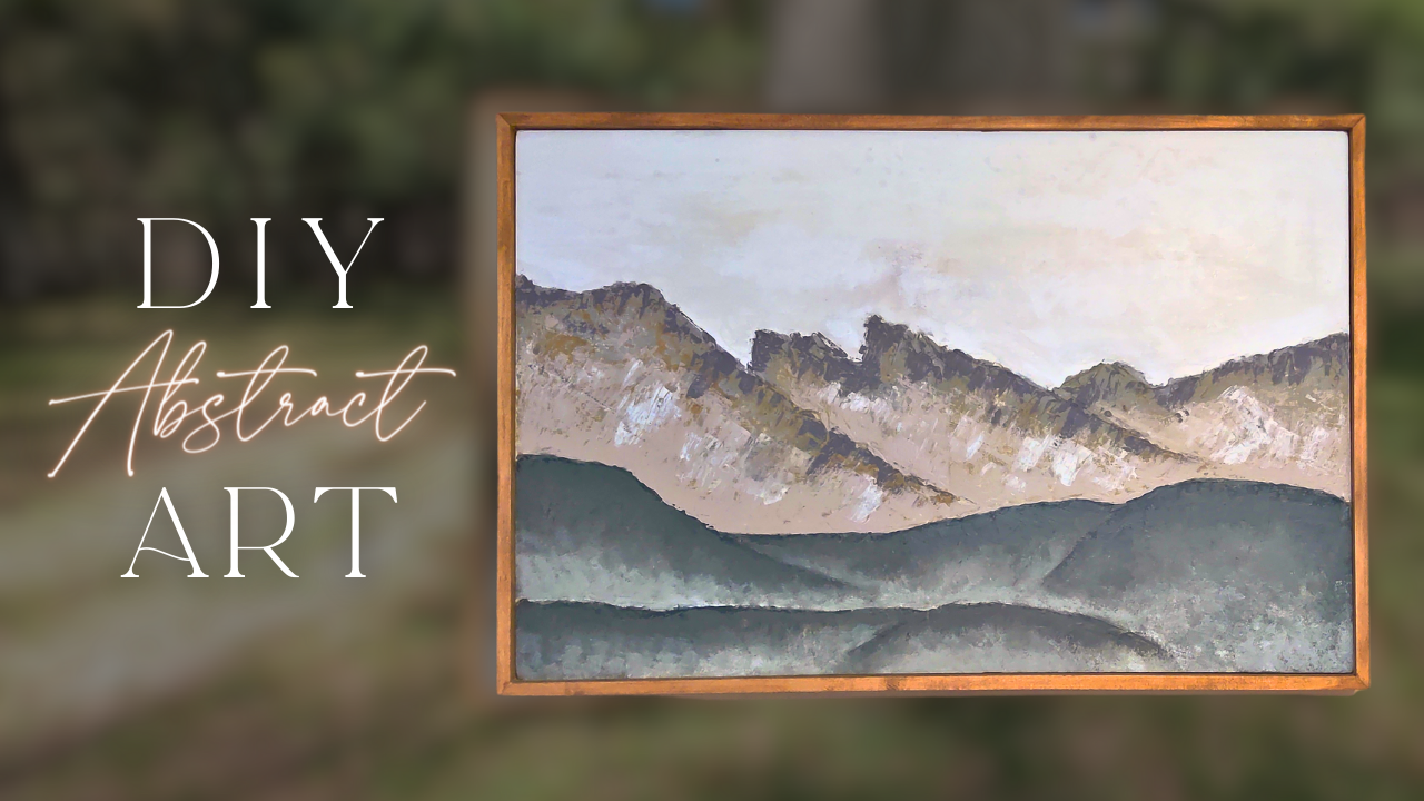 DIY Abstract Landscapes