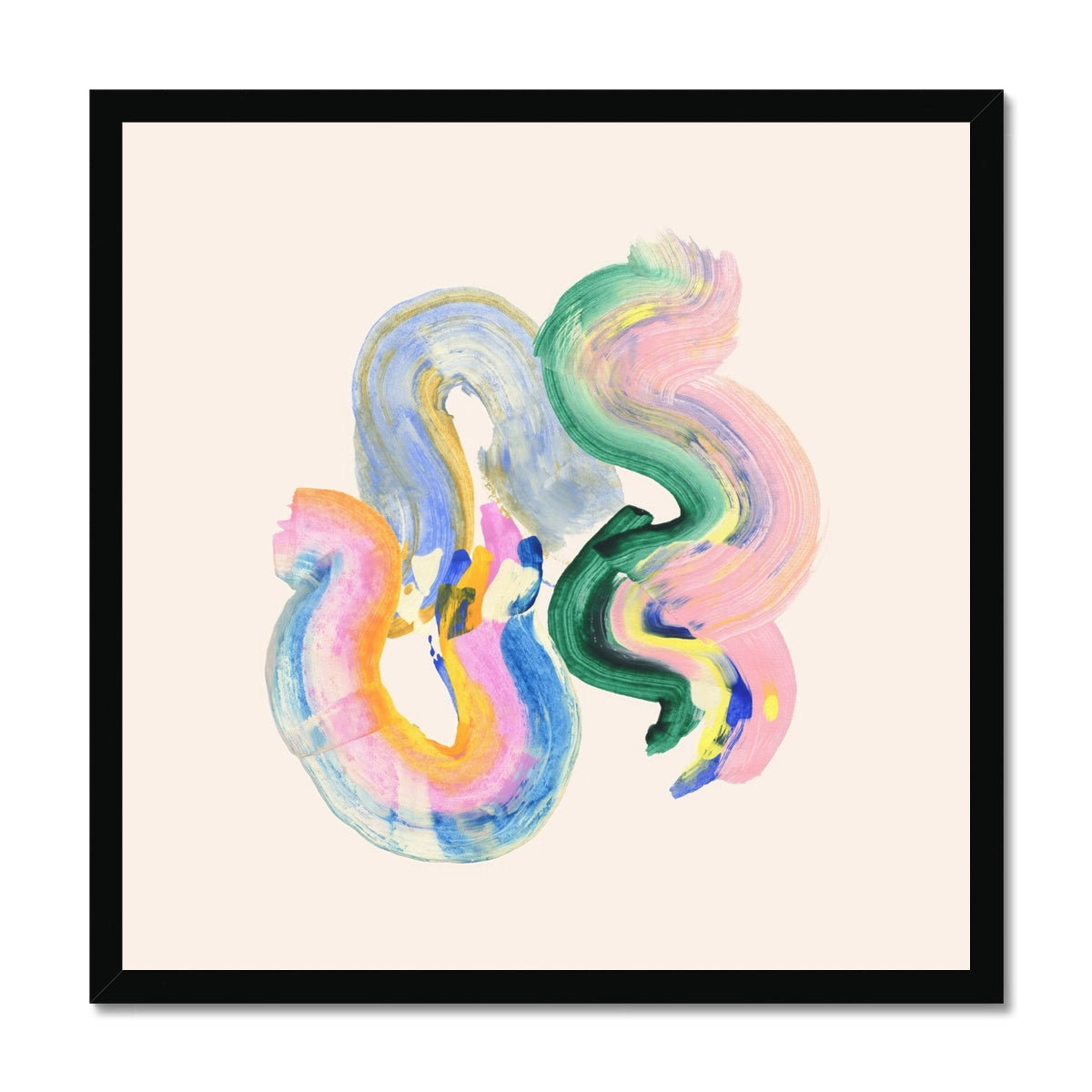 Flower Bed | Framed Print